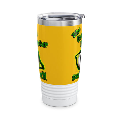 green monster - Ringneck Tumbler, 20oz (yellow)