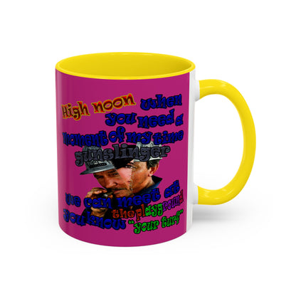 high noon - Accent Mug (pink)