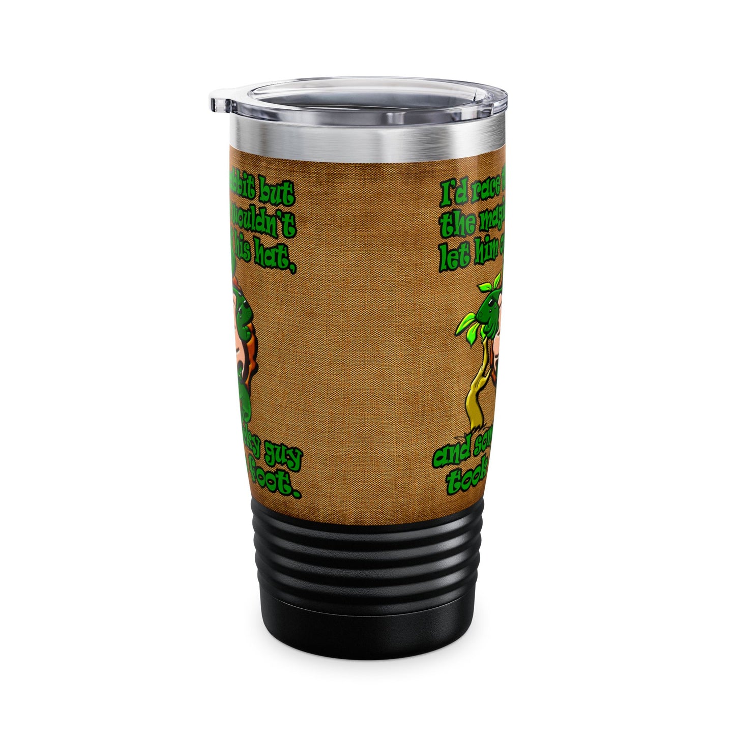 turtle race - Ringneck Tumbler, 20oz (brown papyrus)