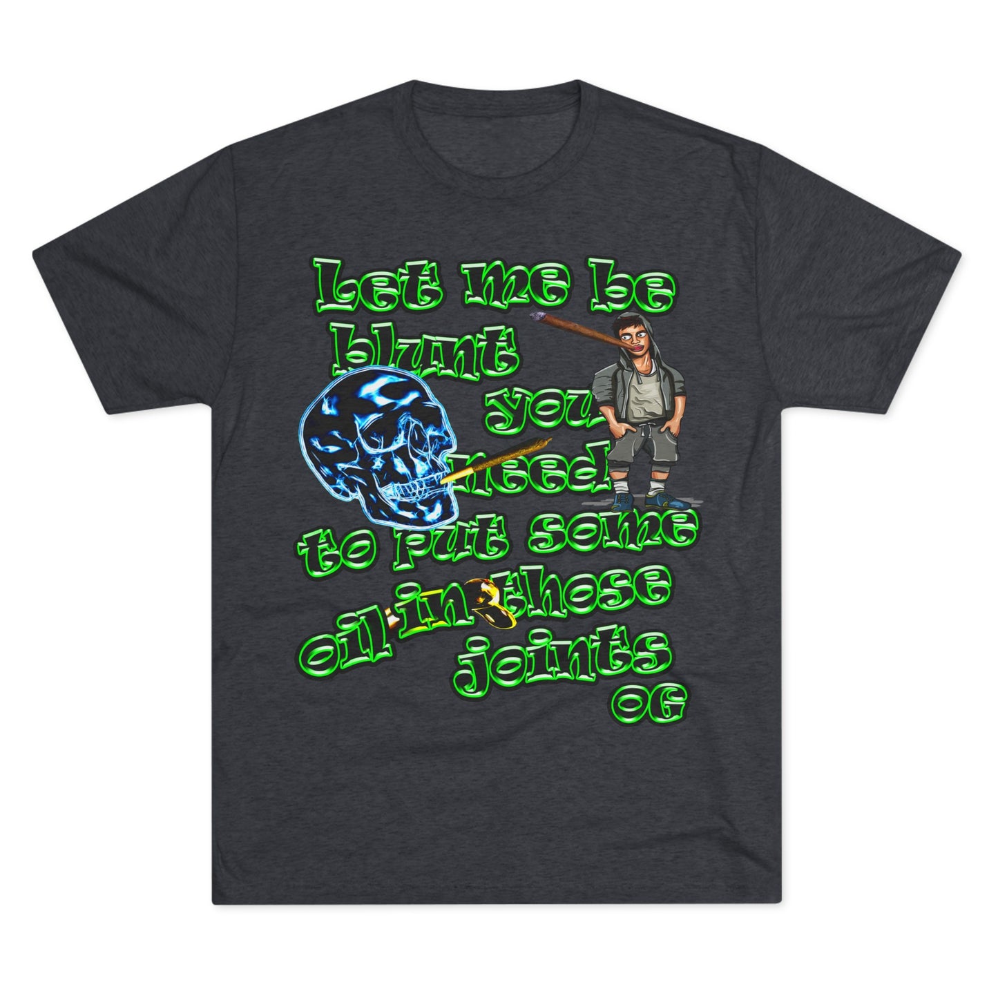 og - Unisex Tri-Blend Crew Tee