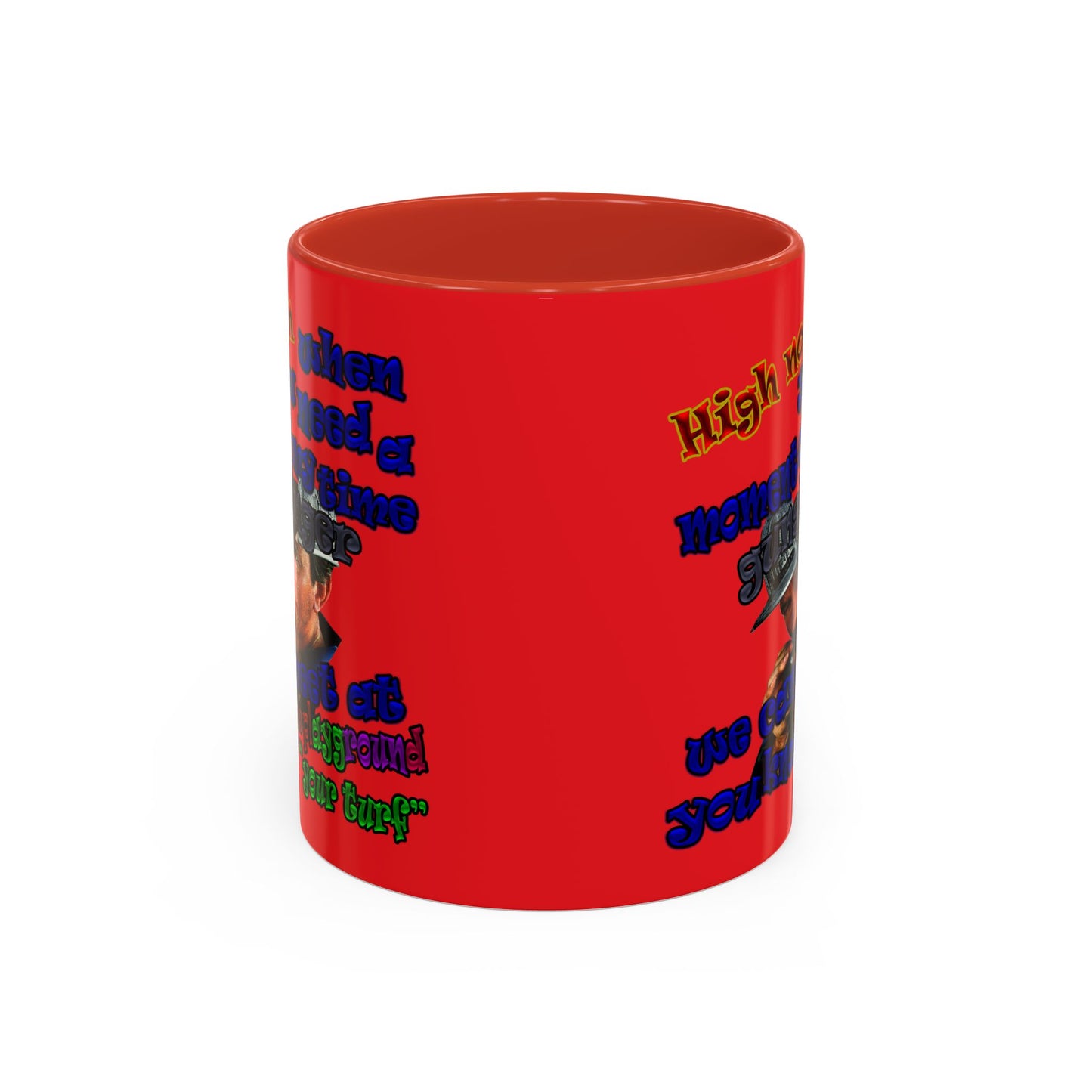 high noon - Accent Mug (red)