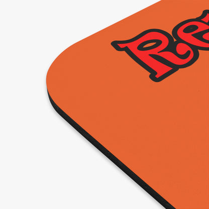 donkeys and elephants - Mouse Pad (Rectangle) (orange)