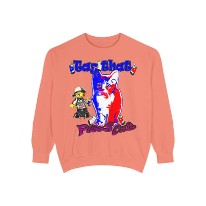 tag that - Unisex Garment-Dyed Sweatshirt