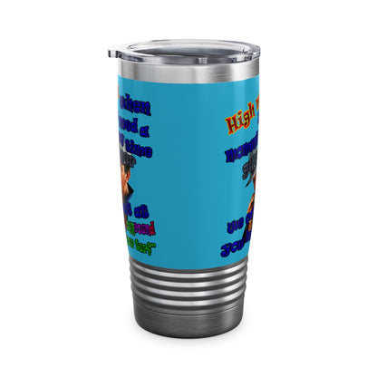 high noon - Ringneck Tumbler, 20oz (turquoise)