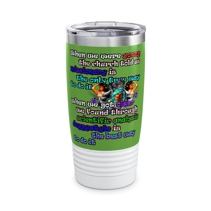 doggystyle - Ringneck Tumbler, 20oz (green)