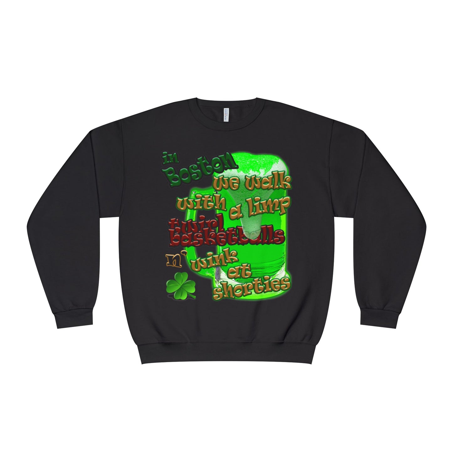 celtics logo - Unisex NuBlend® Crewneck Sweatshirt