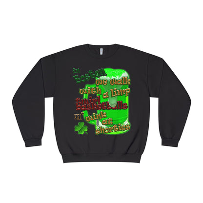 celtics logo - Unisex NuBlend® Crewneck Sweatshirt