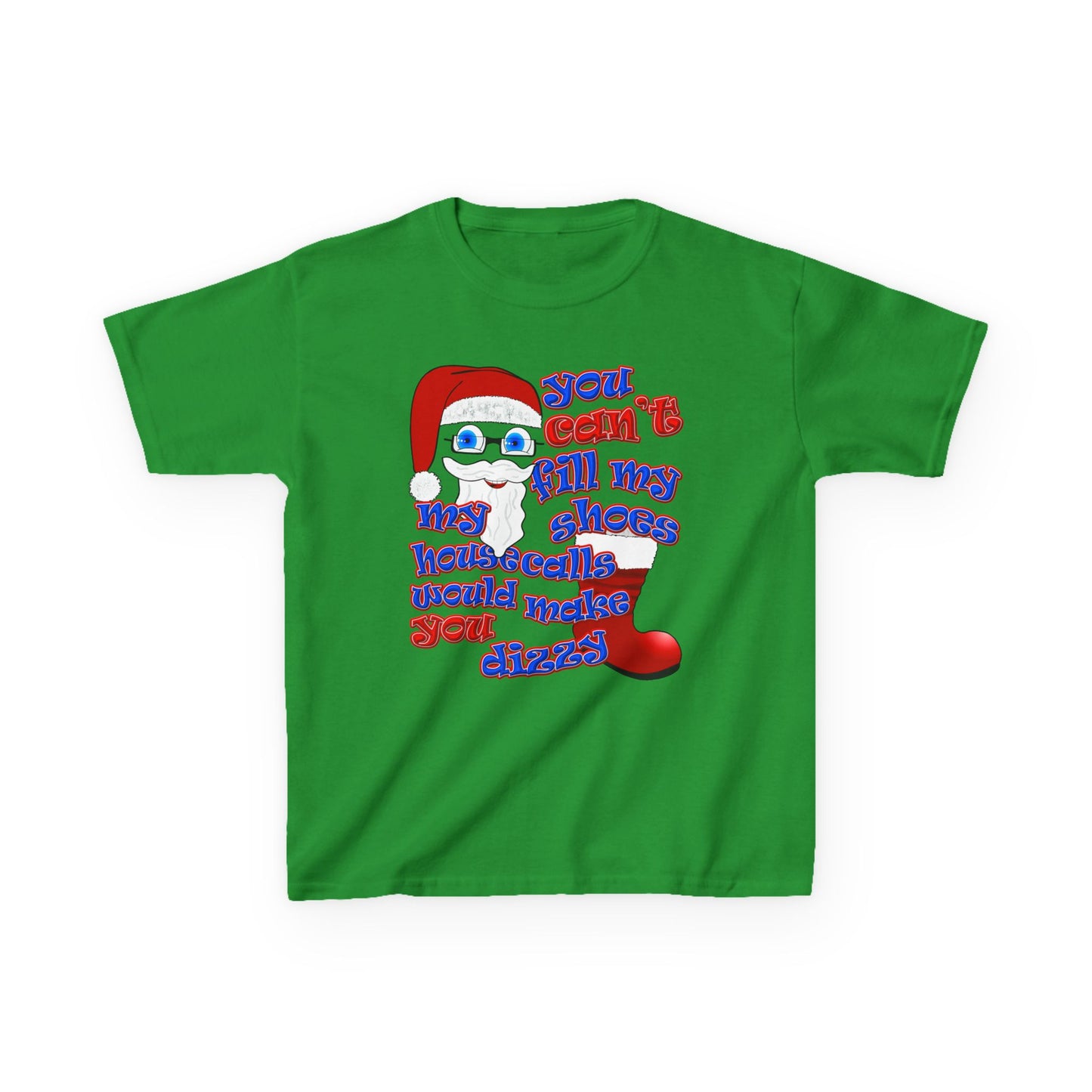 santa's shoes - Kids Heavy Cotton™ Tee