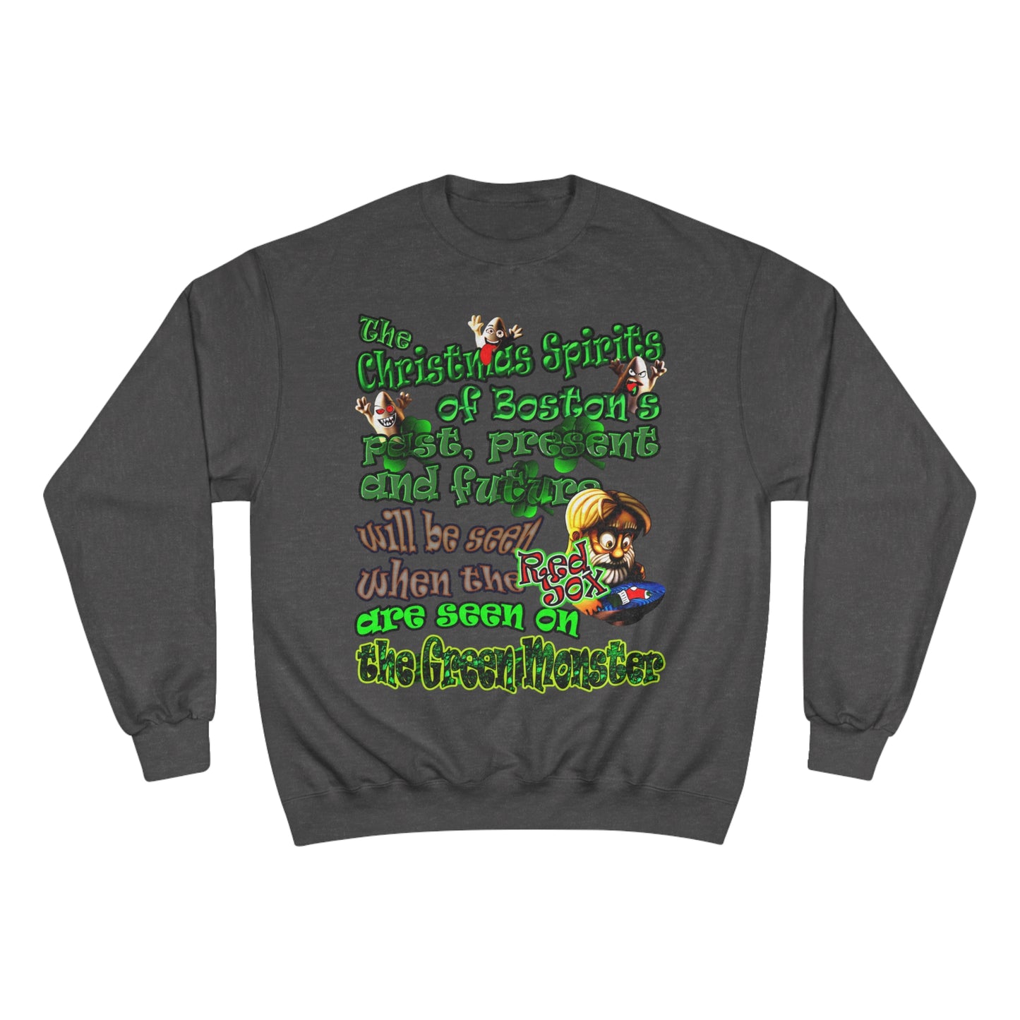 christmas spirits of boston - Champion Sweatshirt