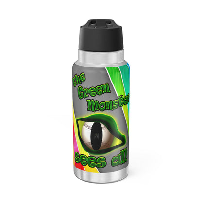 green monster - Gator Tumbler, 32oz  (rainbow split)