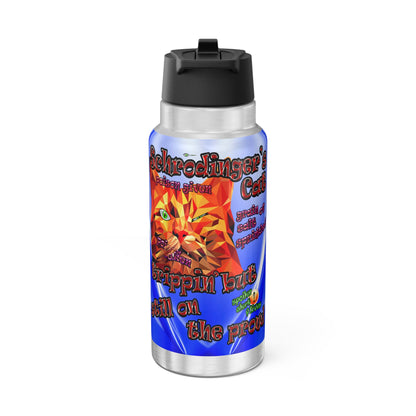 schrodinger's cat - Gator Tumbler, 32oz  (blue-white wave)