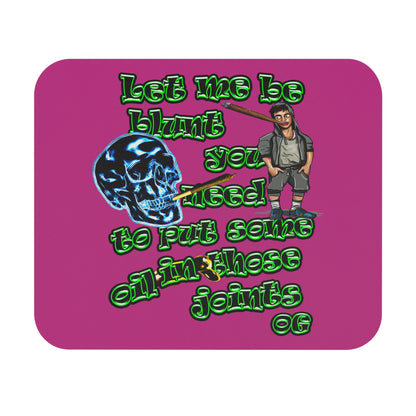 og - Mouse Pad (Rectangle) (pink)
