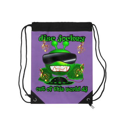 disc jockey - Drawstring Bag (light purple)