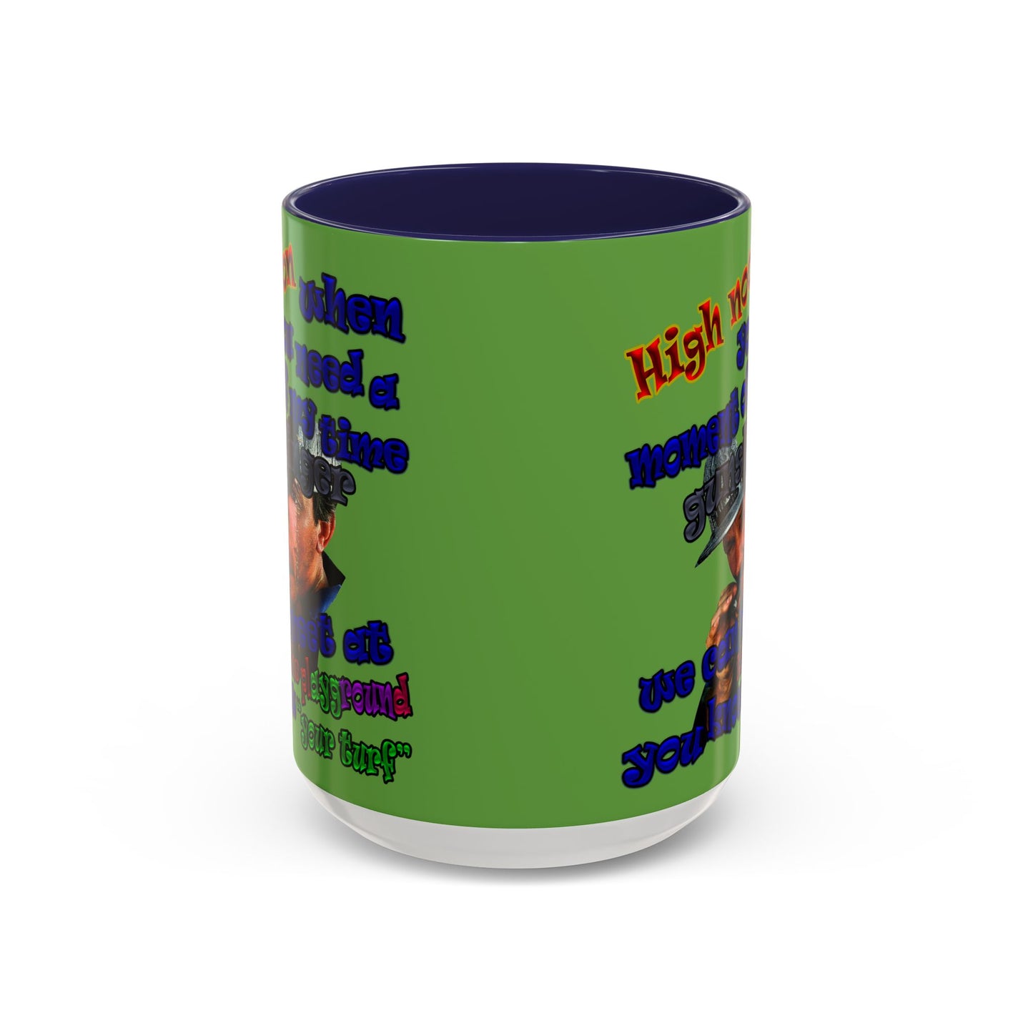 high noon - Accent Mug (green)
