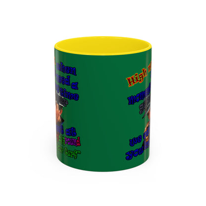high noon - Accent Mug (dark green)