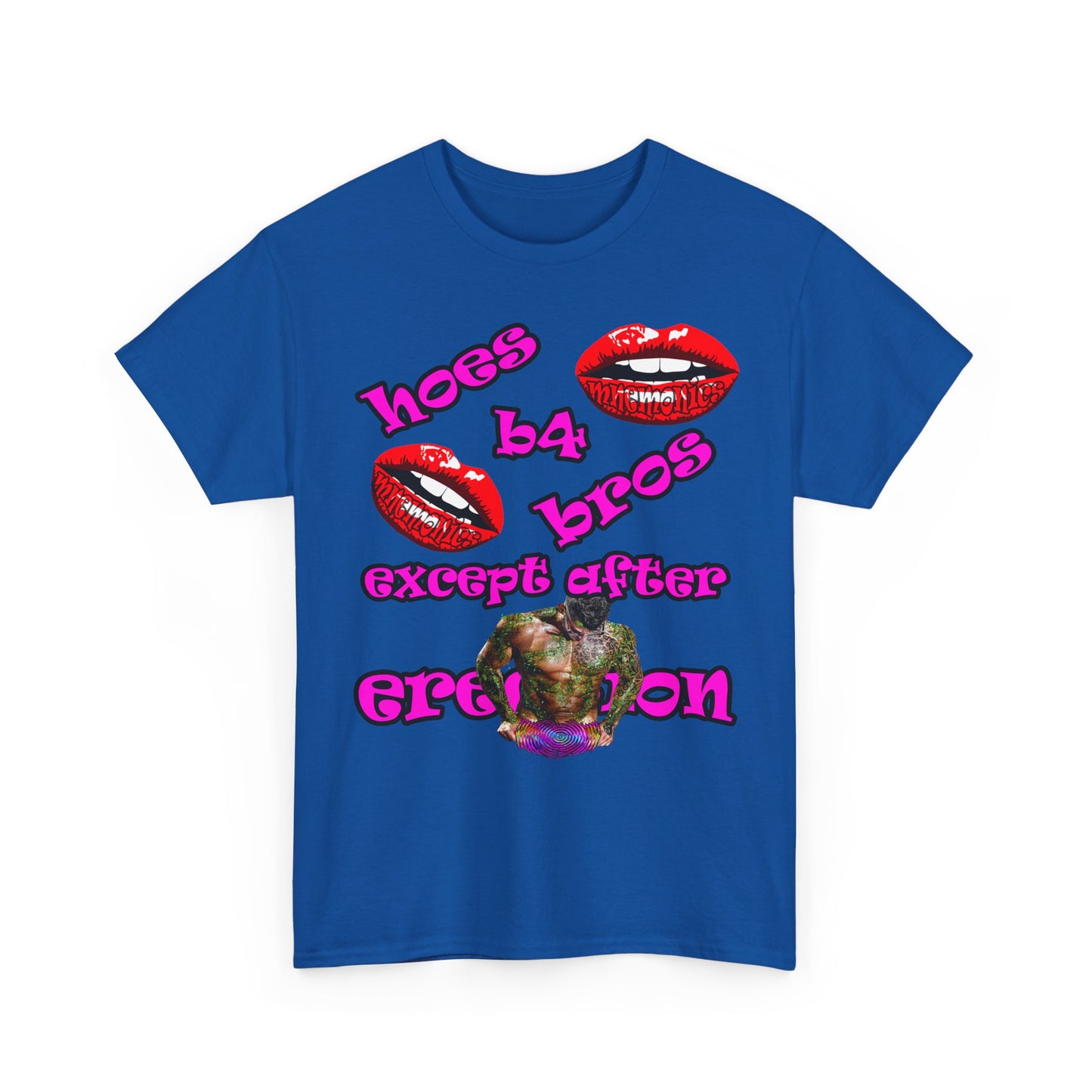 hoes b4 bros - Unisex Heavy Cotton Tee