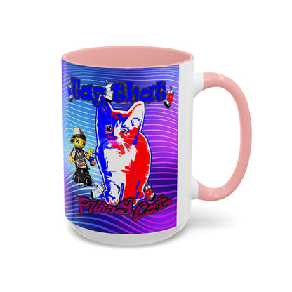 tag that - Accent Mug (purple wave)