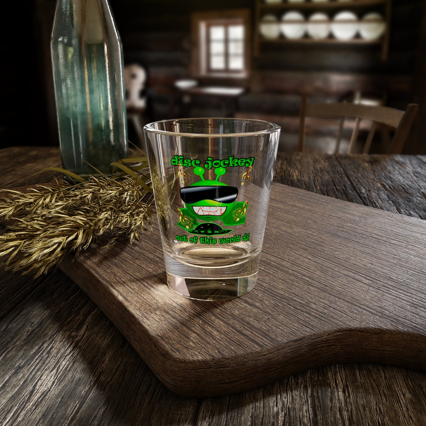 disc jockey - Shot Glass