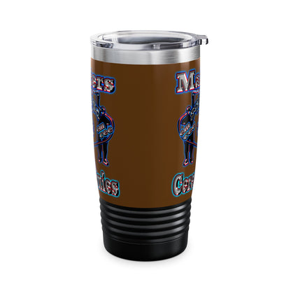 em cee squared - Ringneck Tumbler, 20oz (brown)