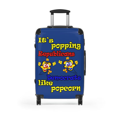 popping like popcorn - Suitcase (dark blue)