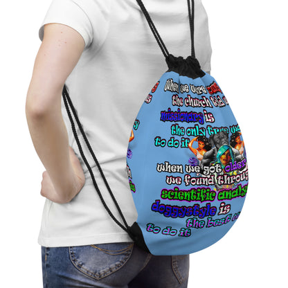 doggystyle - Drawstring Bag (light blue)