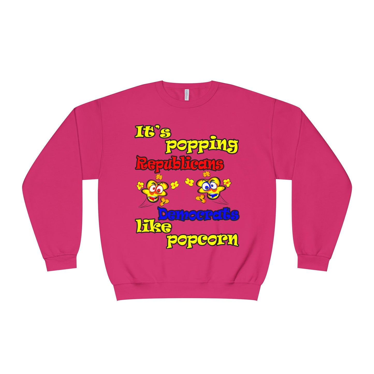 popping like popcorn - Unisex NuBlend® Crewneck Sweatshirt
