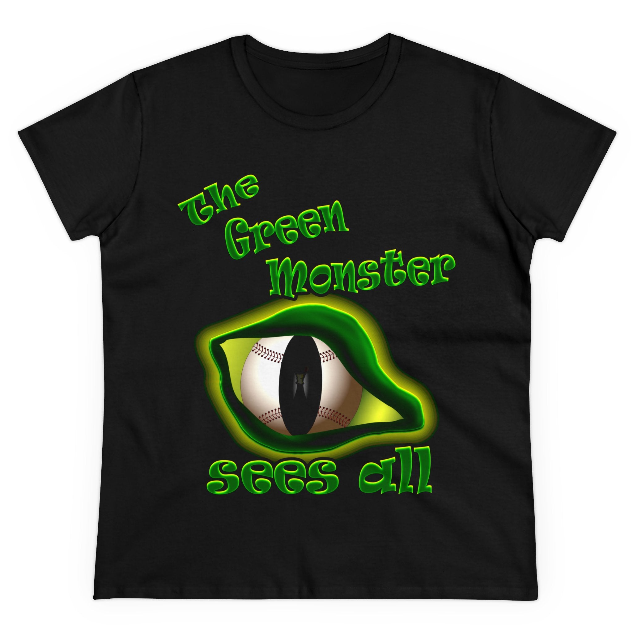 green monster - Women's Midweight Cotton Tee
