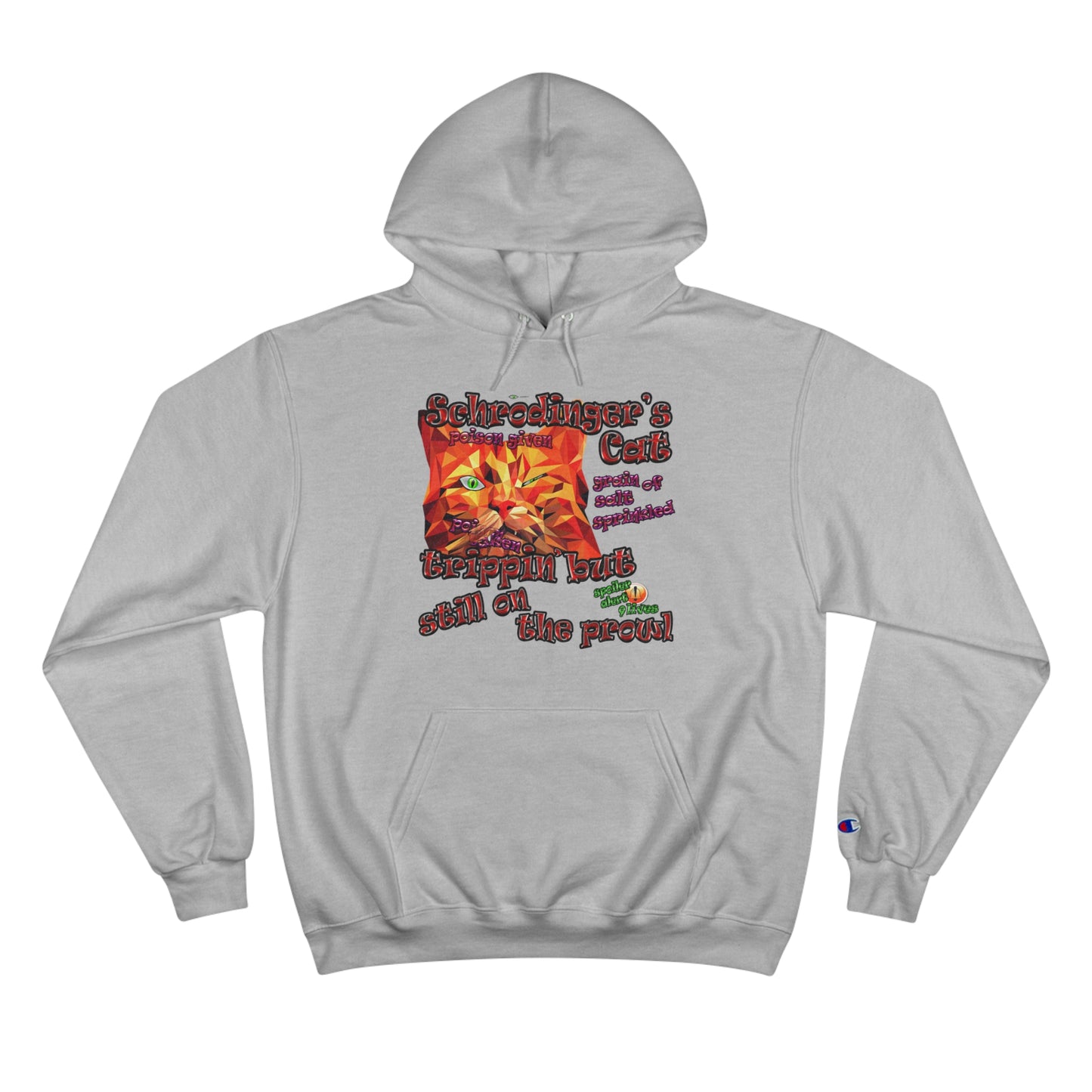 schrodinger's cat - Champion Hoodie
