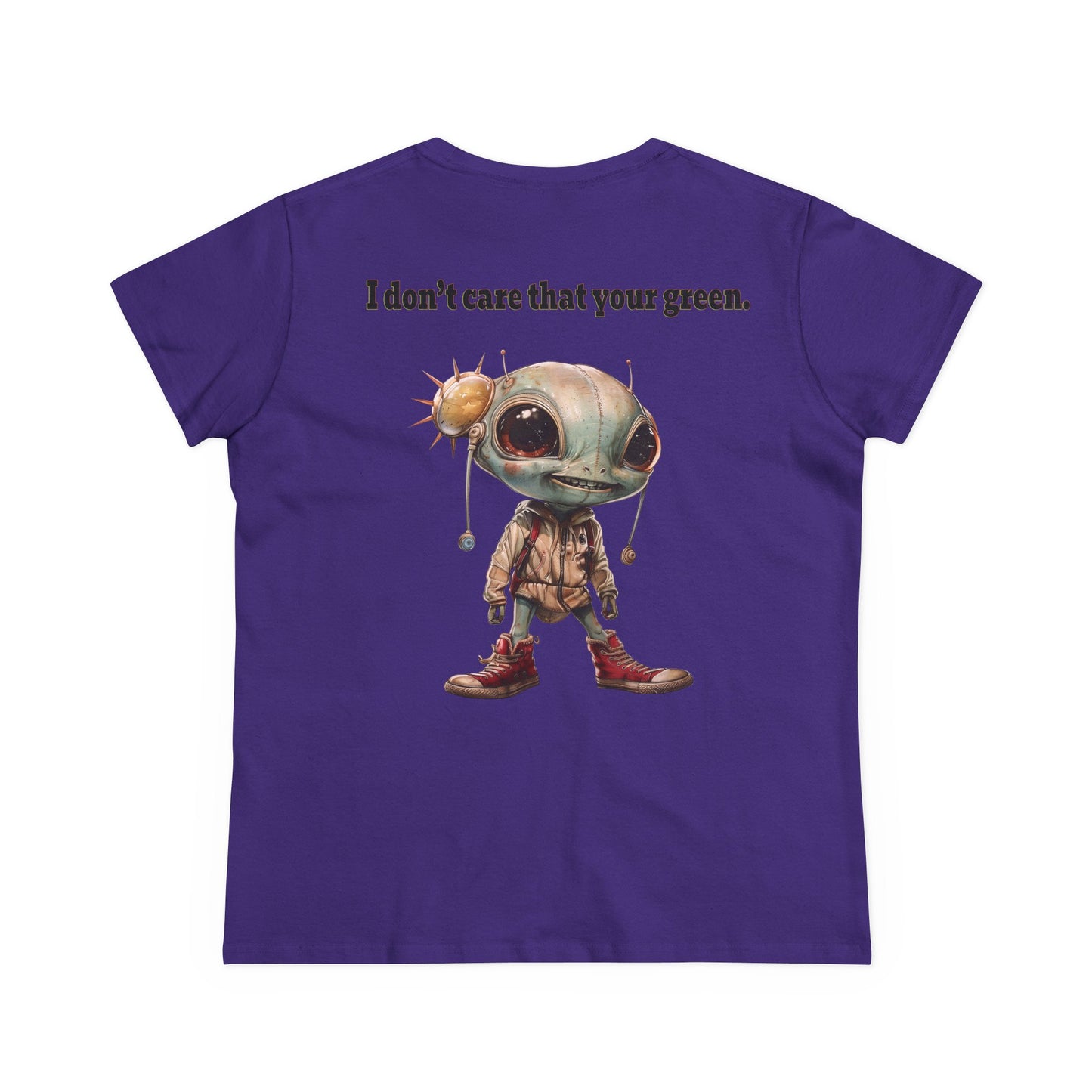 I don't care that your grey - Women's Midweight Cotton Tee