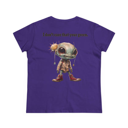I don't care that your grey - Women's Midweight Cotton Tee