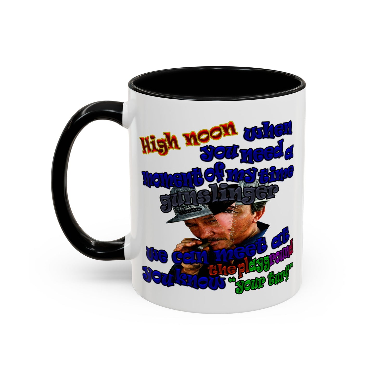 high noon - Accent Mug (white)