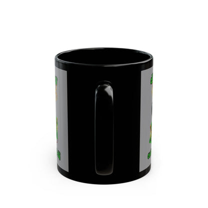 disc jockey - Black Mug (grey)