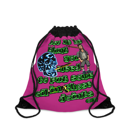 og - Drawstring Bag (pink)
