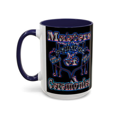 em cee squared - Accent Mug (black)