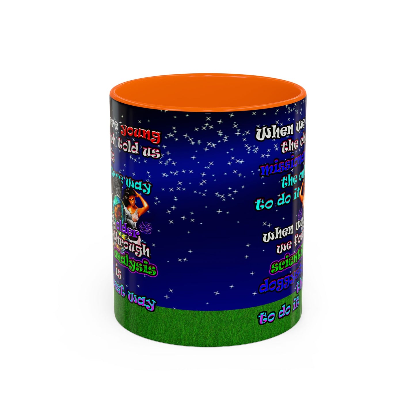doggystyle - Accent Mug ('snoops' background)