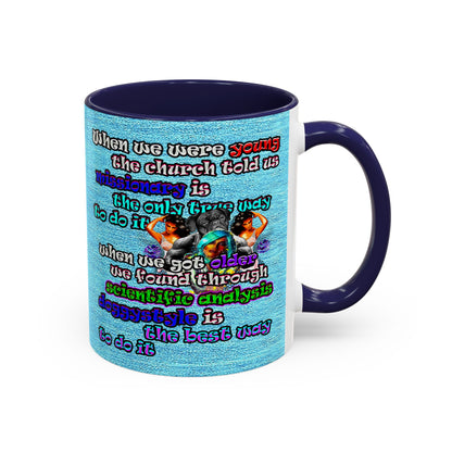 doggystyle - Accent Mug (faded blue)