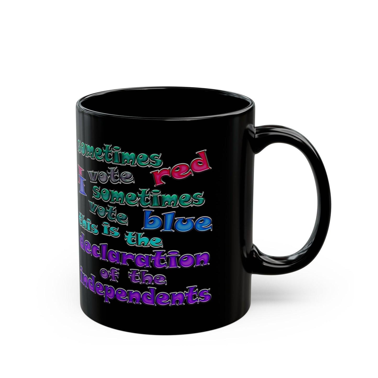 declaration of the independents - Black Mug (black)