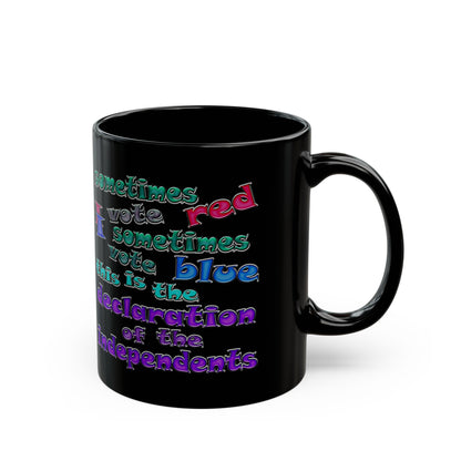declaration of the independents - Black Mug (black)