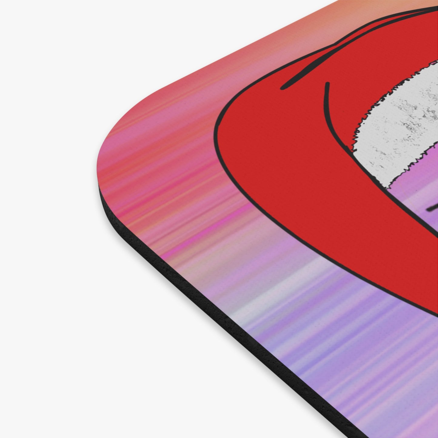santa's shoes - Mouse Pad (Rectangle) (color blur)