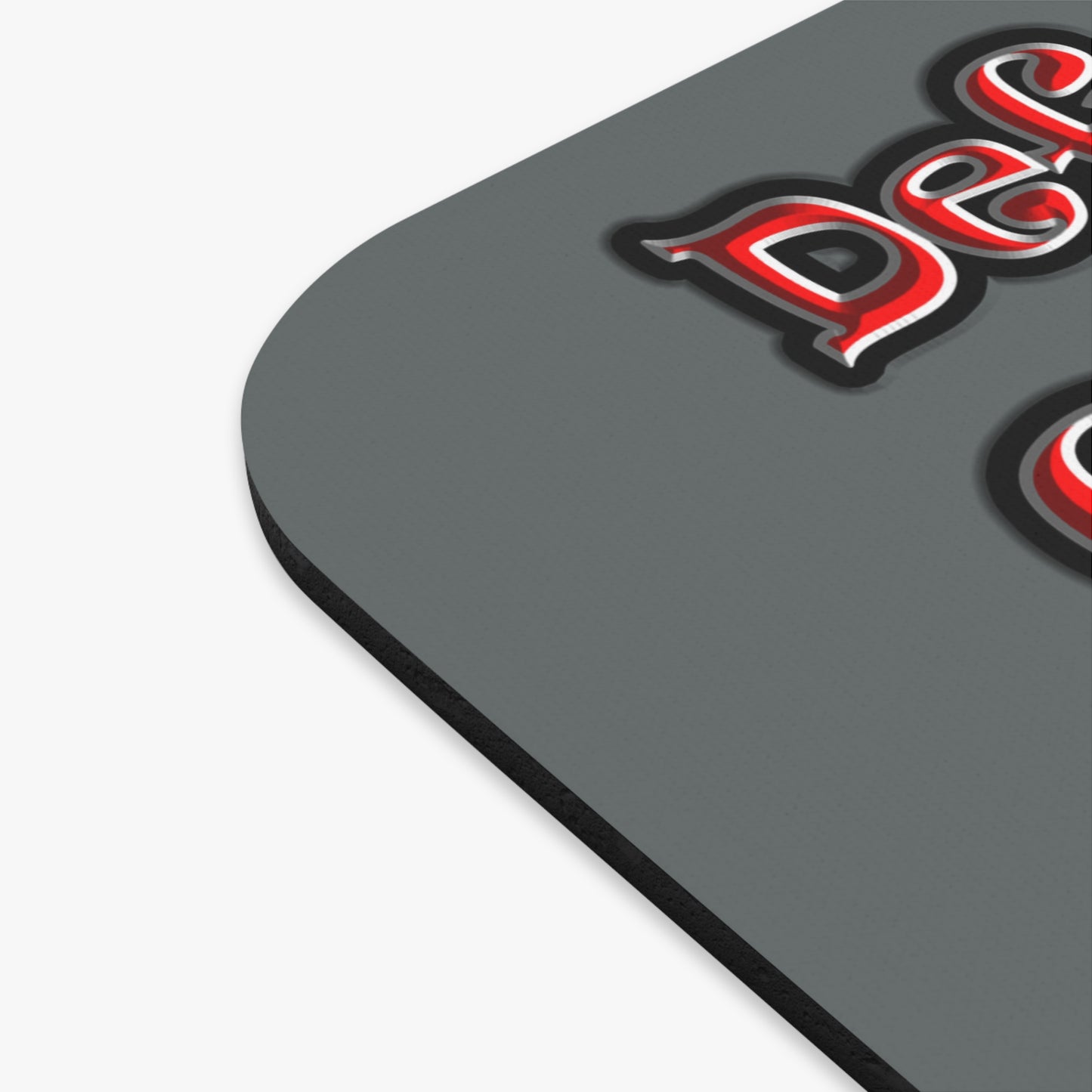 defy conquer reach - Mouse Pad (Rectangle) (dark grey)