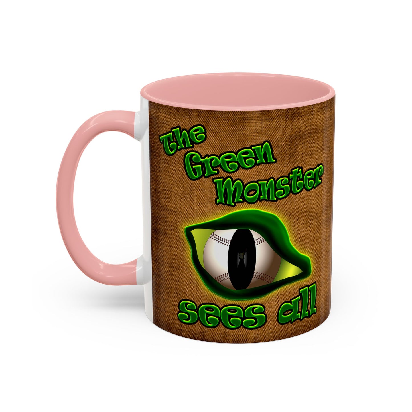 green monster - Accent Mug (brown papyrus)