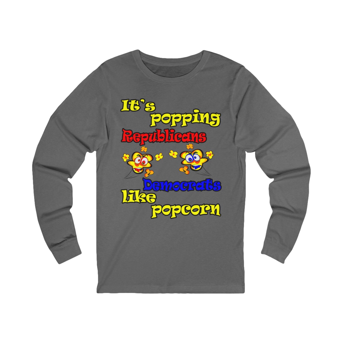 popping like popcorn - Unisex Jersey Long Sleeve Tee