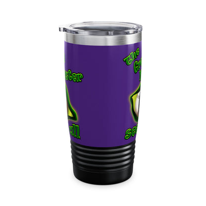 green monster - Ringneck Tumbler, 20oz (purple)
