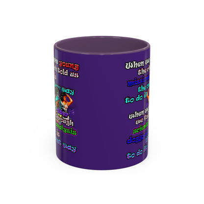 doggystyle - Accent Mug (purple)
