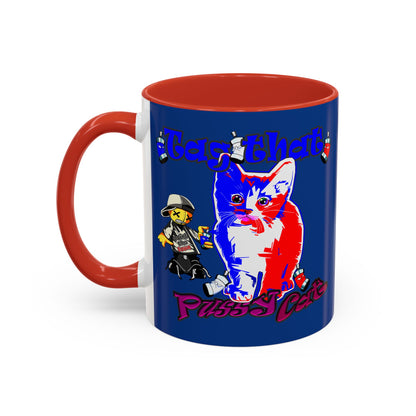 tag that - Accent Mug (dark blue)