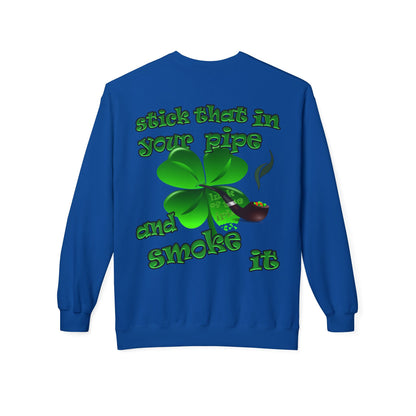 celtics logo - Unisex Midweight Softstyle Fleece Crewneck Sweatshirt