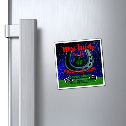 my luck - Magnets - ('snoops' background)