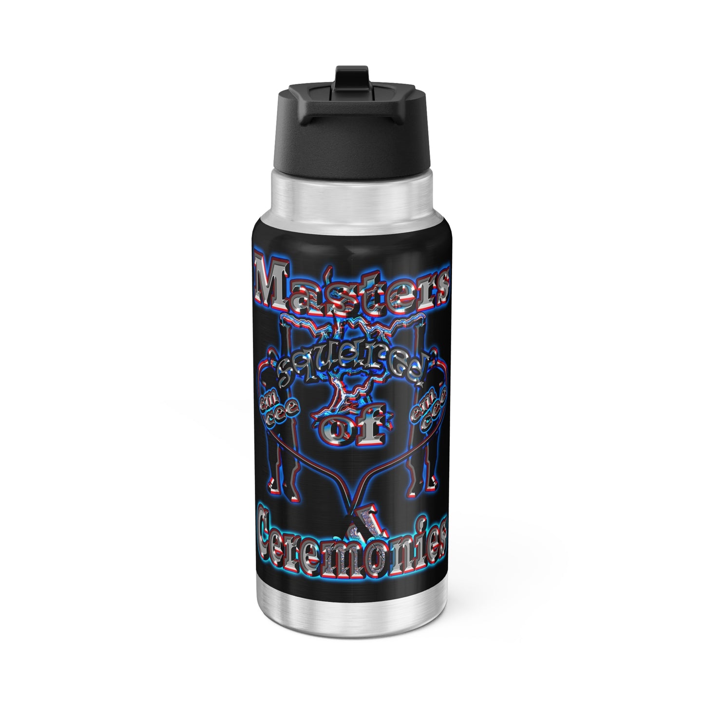 em cee squared - Gator Tumbler, 32oz (black)