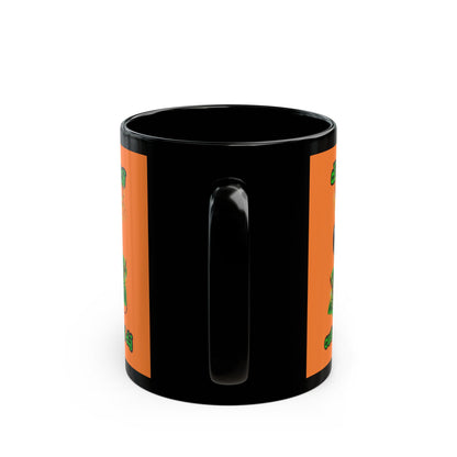 disc jockey - Black Mug (crusta)
