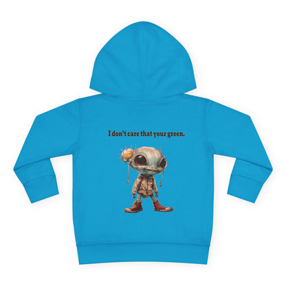 I don't care that your grey - Toddler Pullover Fleece Hoodie